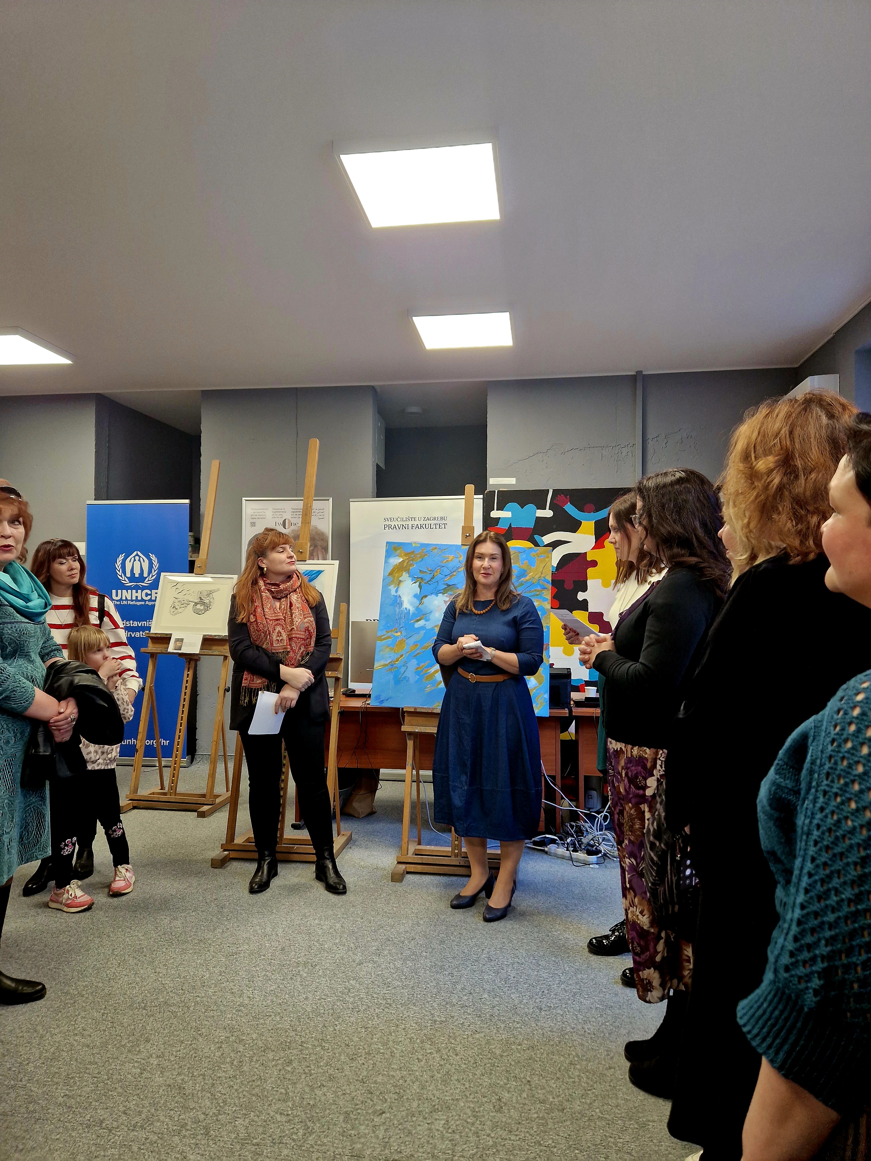 Povezivanje kroz kreativnost: Izložba radova žena izbjeglica